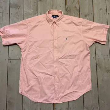 랄프 로렌 Ralph Lauren 버튼 다운 셔츠 반팔 XL