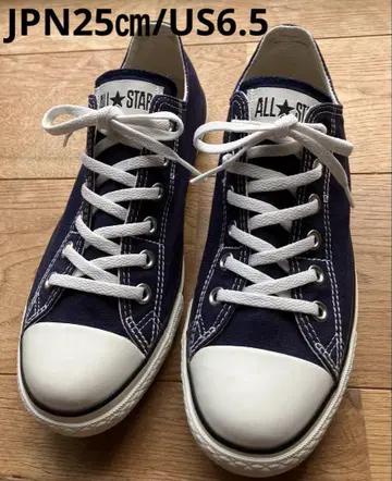 컨버스 CANVAS ALL STAR OX 네이비 25cm