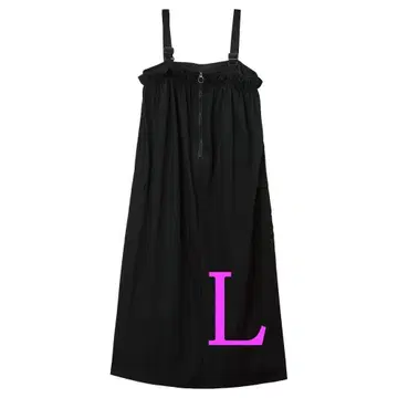 워크맨 발수 개더 스커트 L 새상품 블랙