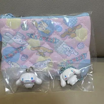 산리오 메지루시 액세서리 미니 플랫 파우치 시나모롤