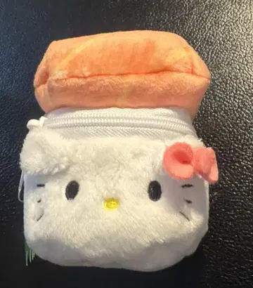 새상품 산리오 헬로키티 스시 미니 파우치 봉제 인형 파우치