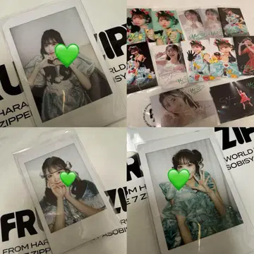 FRUITS ZIPPER 사쿠라이 유이 폴라로이드 트레이딩 카드 세트