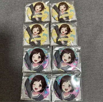 뱅드림 가루파 빌리지 뱅가드 캔뱃지 하사자와 츠구미