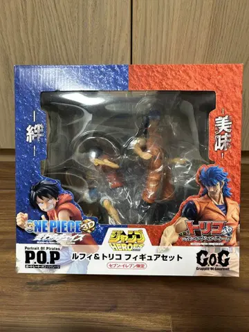 [1000개 한정] POP 루피 & 트리코 피규어 세트 세븐일레븐 한정판
