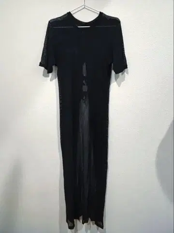 jonnlynx 시스루 블랙 롱 원피스