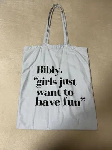 미쓰코시 이세탄 POPUP 한정판 bibiy 커스텀 토트백