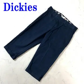 디키즈 하프 팬츠 7부 기장 팬츠 네이비 폴리에스테르 32 C3713