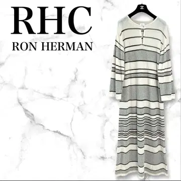 RHC RON HERMAN 파일 타월 원단 맥시 길이 드레스 롱 원피스