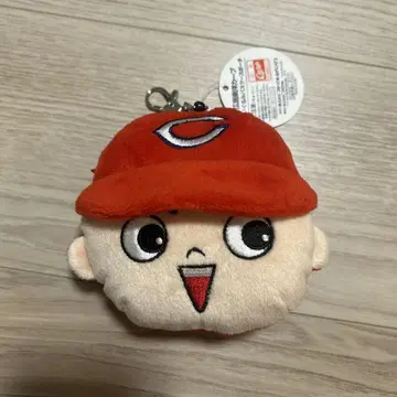 히로시마 도요카프 봉제 인형 패스 케이스 파우치