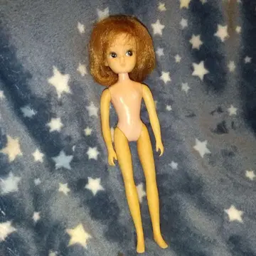 초대 리카짱 배꼽이 있는 쇼와 레트로 인형 오래된 리카짱 오래된 인형