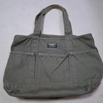 단종 L.L.Bean 카타딘 캠핑 토트백 카키