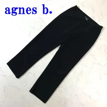 에네스베 슬랙스 팬츠 블랙 폴리에스테르 100% 40 C3718