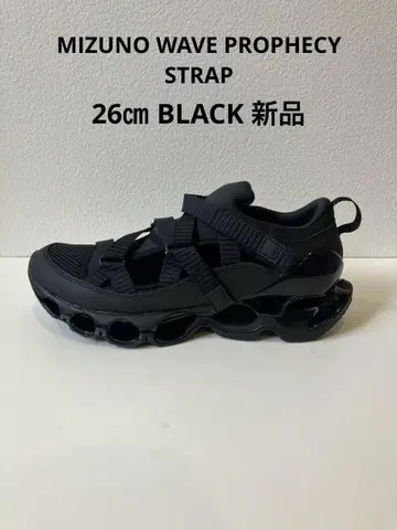 새상품 미즈노 WAVE PROPHECY STRAP 26cm BLACK