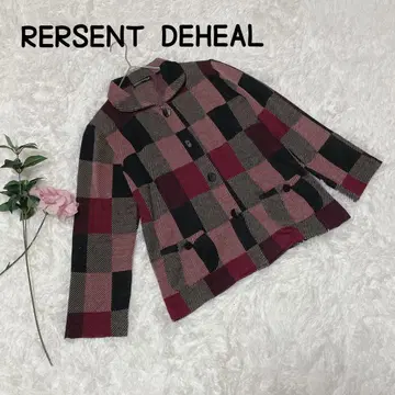 RESENT DEHEAL 체크 무늬 테일러드 자켓 [M~L] 아우터