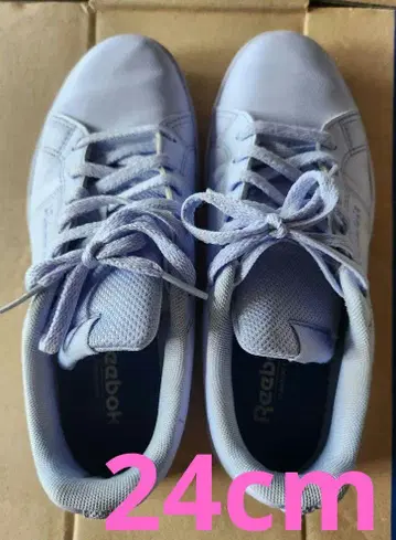 레어! 리복 컴포트 스니커즈 24cm 깨끗한 라벤더