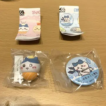 치이카와 (먼작귀) 쿠라스시 하치와레 피규어 캔뱃지