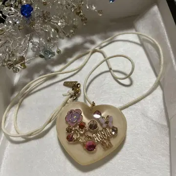 하트 모양 펜던트 목걸이 ANNA SUI