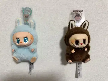 Labubu 봉제 인형 2개 세트 QUQU & DUODUO