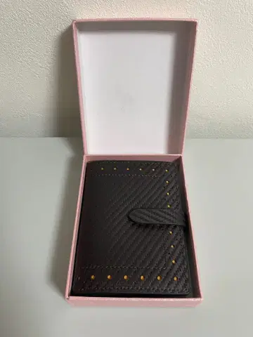 카드 케이스 브라운 카본풍 카본조