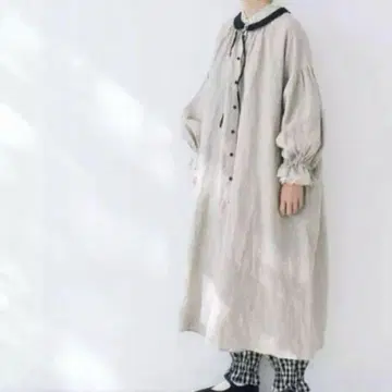 사만사 모스모스 kazumi 씨 콜라보 린넨 2Way 원피스