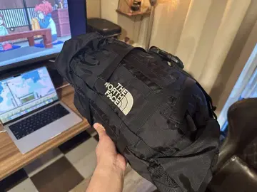THE NORTH FACE 블랙 힙색