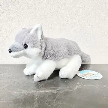 오사카 간사이 만박 스미토모관 TAKE OFF 봉제 인형 늑대