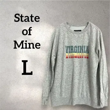 State of Mine [L] 그레이 트레이닝복 L 사이즈