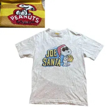 티셔츠 스누피 Snoopy Peanuts Joe Cool Santa