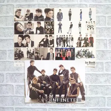 INFINITE 피니 굿즈 사진집 스티커 세트