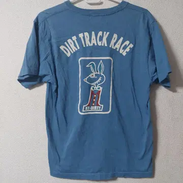 AT-DIRTY Dirt Track Race 티셔츠 M 사이즈