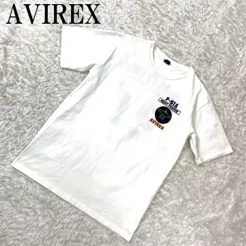 AVIREX 아비렉스 반팔 티셔츠 화이트 L B933