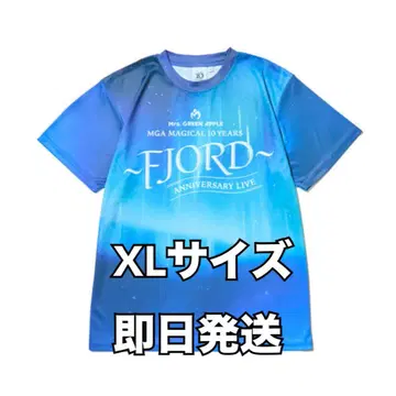 Mrs. GREEN APPLE 미세스 티셔츠 FJORD XL 사이즈 파랑