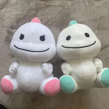 공룡 BIGOLIVE 비고짱 귀여운 봉제 인형/마스코트 2개 세트