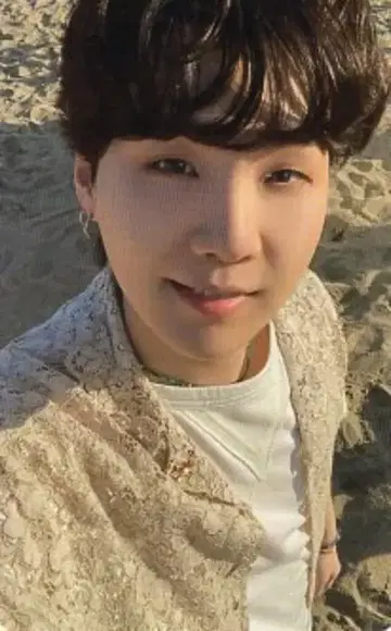BTS Butter SUGA 트레이딩 카드 오렌지