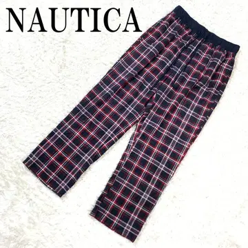 NAUTICA 노티카 파자마 팬츠 네이비 체크 M B936