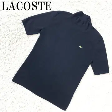 LACOSTE 라코스테 반팔 니트 블랙 38 B937