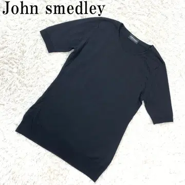 John smedley 존스메들리 반팔 니트 블랙 M B946