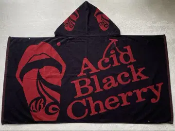 후드 부착 타월 DreamCUP yasu Acid Black Cherry