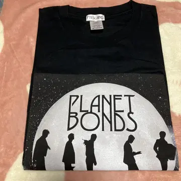 FTISLAND PLANET BONDS 투어 굿즈 티셔츠 블랙