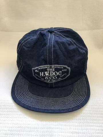 THE H.W.DOG&CO. TRUCKER CAP-D INDIGO 40