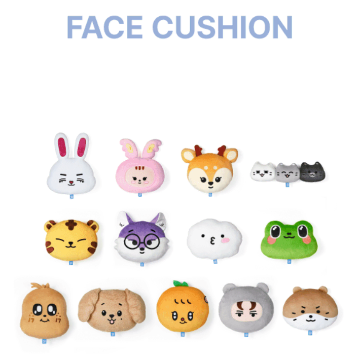 ミニティーン チャンダリ フェイスクッション チャンダリ キーリング ミニティーン miniteen seventeen ミニティーン