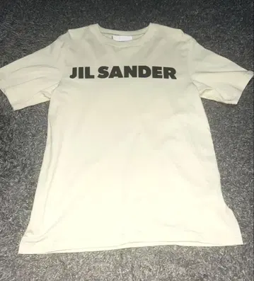 Jil Sander 로고 프린트 티셔츠