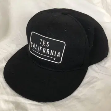 TES CALIFORNIA 블랙 야구 모자