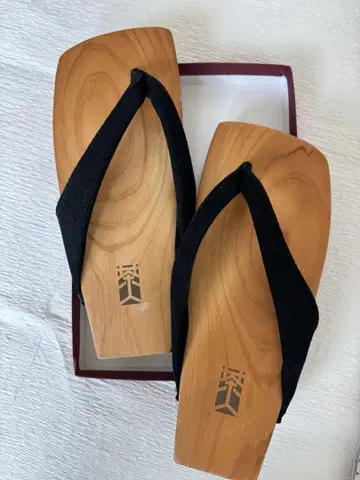 mizutori 물새 브라운 일본 나막신 남성용 M