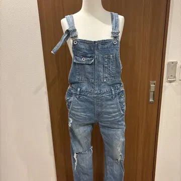 GOA 프리미엄 데님 오버롤