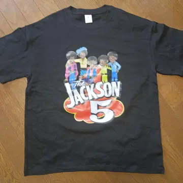 The Jackson 5 티셔츠 블랙