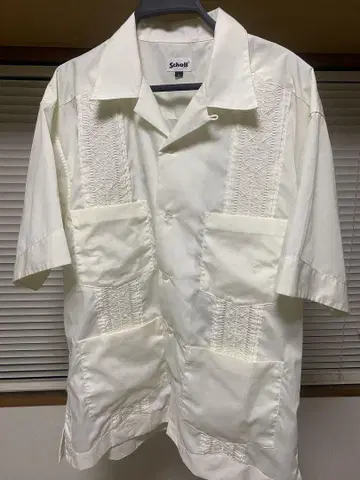 Schott 쿠바 셔츠 2XL
