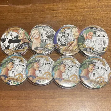 원피스 컬렉션 캔뱃지 HEROES 로로노아 조로