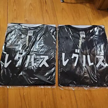 REGULUS 20주년 기념 티셔츠 블랙 XL 2장 블랙 보야 하루미치
