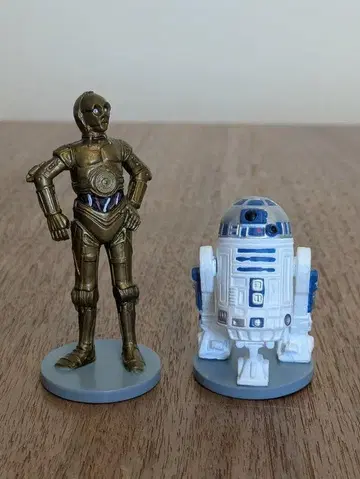 C-3PO R2-D2 피규어 세트 스타 워즈